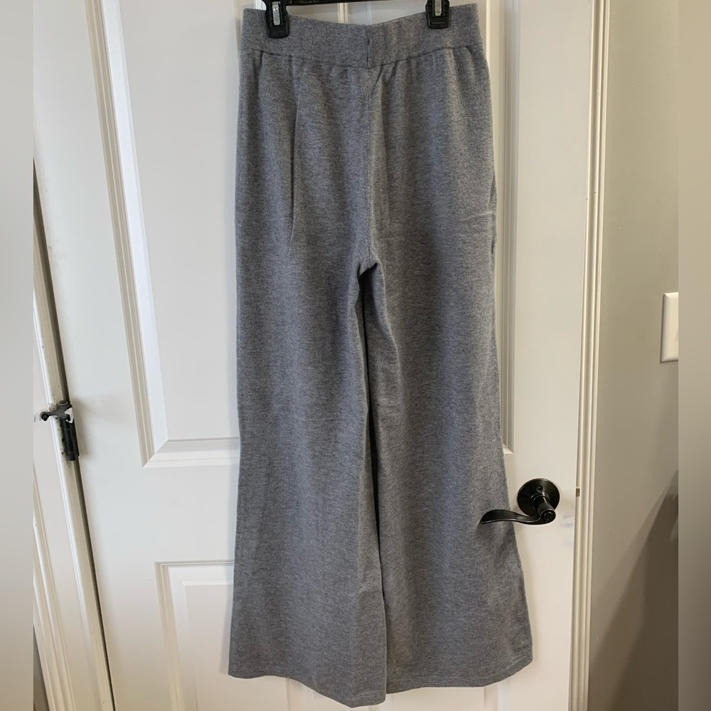 Express Super High Waisted Supersoft Sweater Wide Leg Pant - Picture 8 of 10
